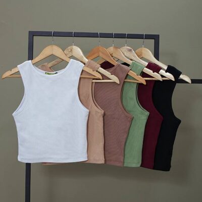 6168- تاپ بیسیک مدل لیزا بسته 6 عددی ( عمده )