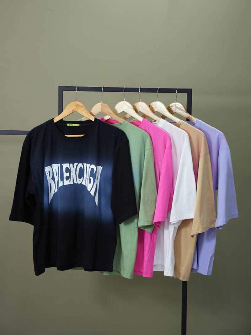 6594 - باکسی پیسوله ای مدل BALENCIAGA بسته 6 عددی ( عمده ) - تصویر 1