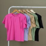6533 - تیشرت بیسیک مدل دلربا بسته 6 عددی ( عمده )