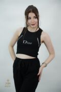 6633 -تاپ حلقه ای مدل DIOR بسته 6 عددی ( عمده ) - Image 2