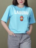 6648 - تیشرت کراپ خرجکار لبوبو مدل LABUBU بسته 6 عددی ( عمده ) - Image 2