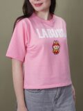 6648 - تیشرت کراپ خرجکار لبوبو مدل LABUBU بسته 6 عددی ( عمده ) - Image 3