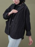 1347 - کت یقه انگلیسی دو جیب مدل دیپلمات بسته 4 عددی ( عمده ) - Image 2