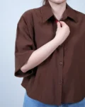1407 - شومیز باکسی بسته ۵ عددی (عمده) - Image 4