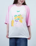 6832- تیشرت باکسی Lemon بسته ۶ عددی (عمده) - Image 4
