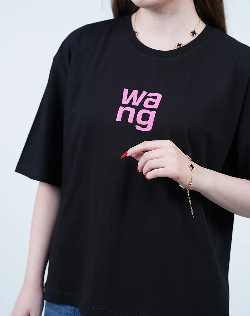 6775 - تیشرت باکسی Alexander Wang