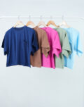6562 - تیشرت بیسیک جیبدار بسته 10 عددی ( عمده ) - Image 2