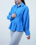 1405-1- شومیز برش پرنسسی بسته ۵ عددی (عمده) - Image 5