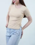 6674- تیشرت دراو استرینگ بسته ۷ عددی (عمده) - Image 3