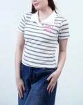6811- پلوشرت گلدوزی Miu Miu بسته ۶ عددی (عمده) - Image 2